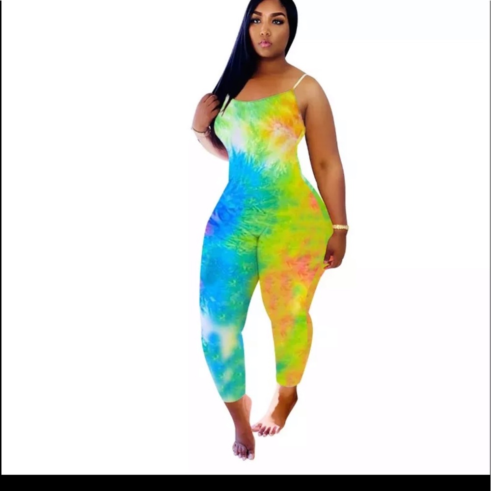 Tie dye jumpsuit